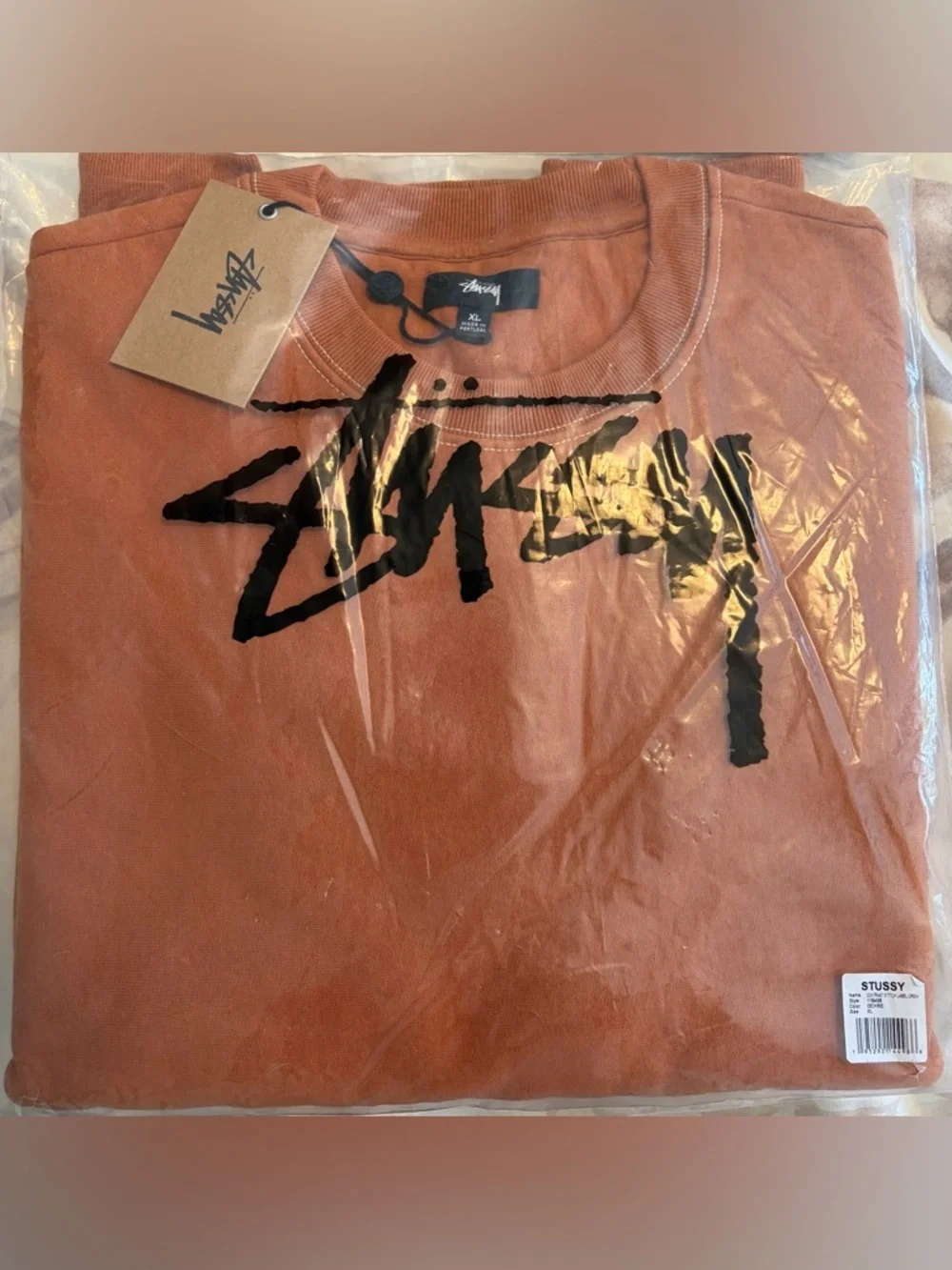 Stussy Contrast Stitch Label Crew - Picture 3 of 3